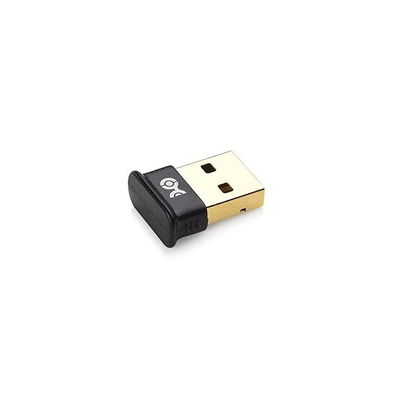 USB Bluetooth Adapter USB to Bluetooth 40 Adapter for Windows 10 81 8 7 Vista XP Raspberry Pi in Black