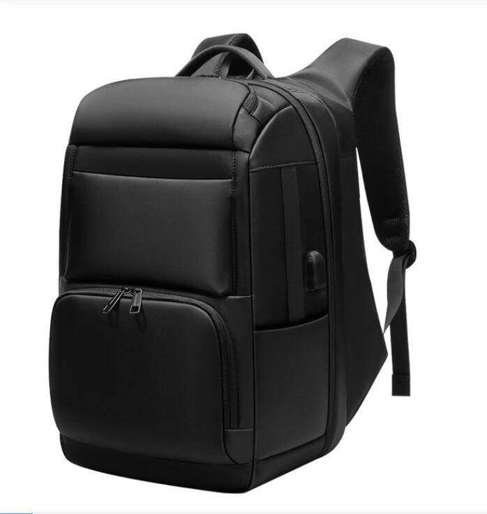 LUOM Laptop Backpack 17.3 Inch, Water Resistant Travel Backpack for Men Women Luggage Rucksack Hiking Knapsack College Shoulder Backpack Fits 17-17.3 Inch Laptop Notebook Computer, Black