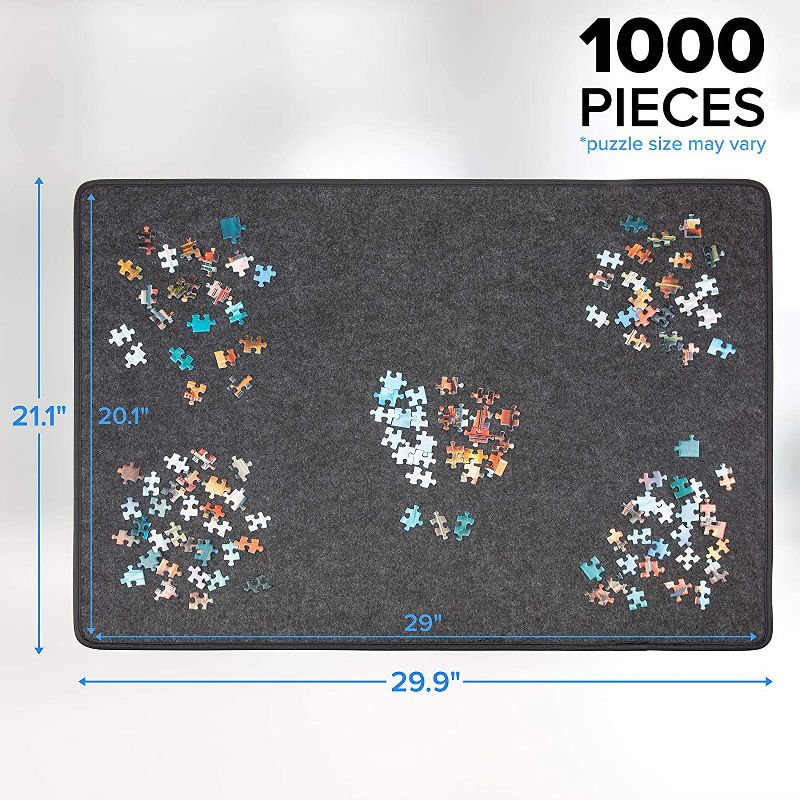 Jumbl 1000-Piece Puzzle Mat Lightweight Puzzle