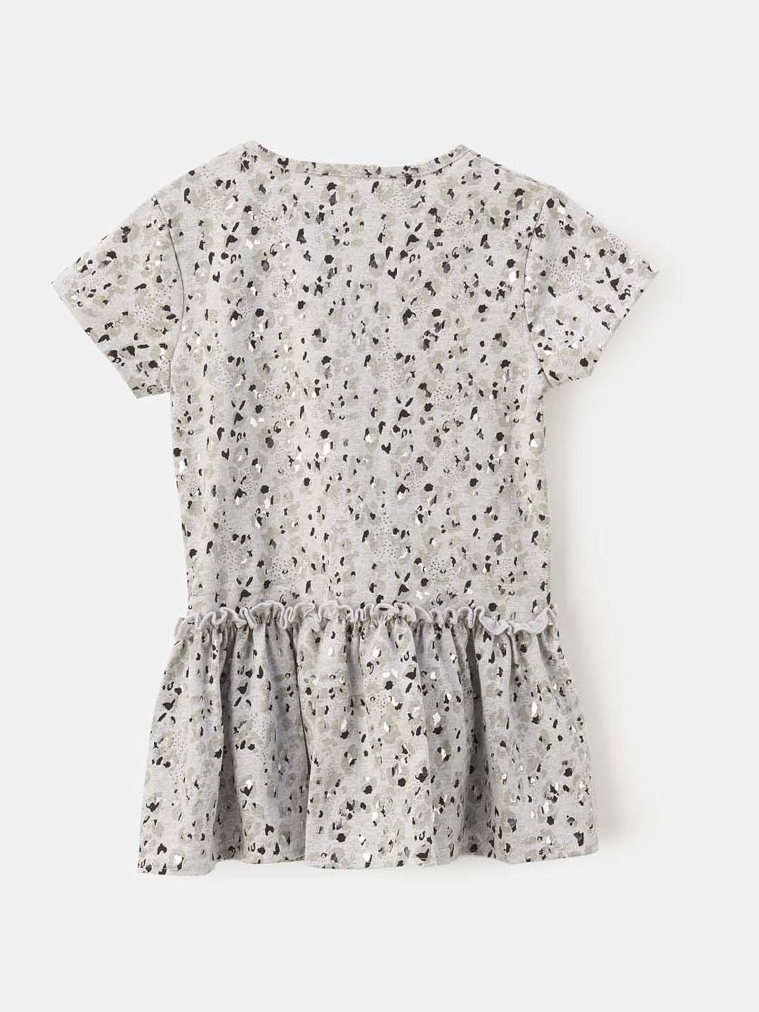 Angel & Rocket Kids Grey Embellished Dress
