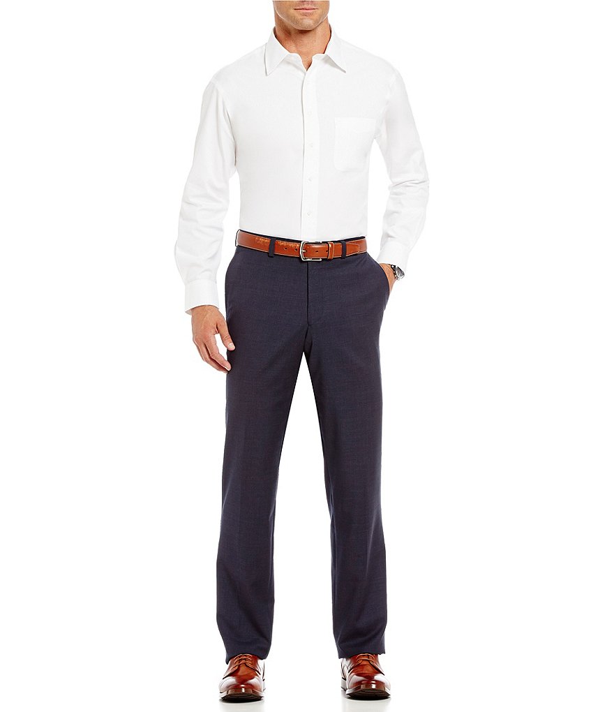 Cremieux Non-Iron Classic-Fit Spread-Collar Solid Dress Shirt