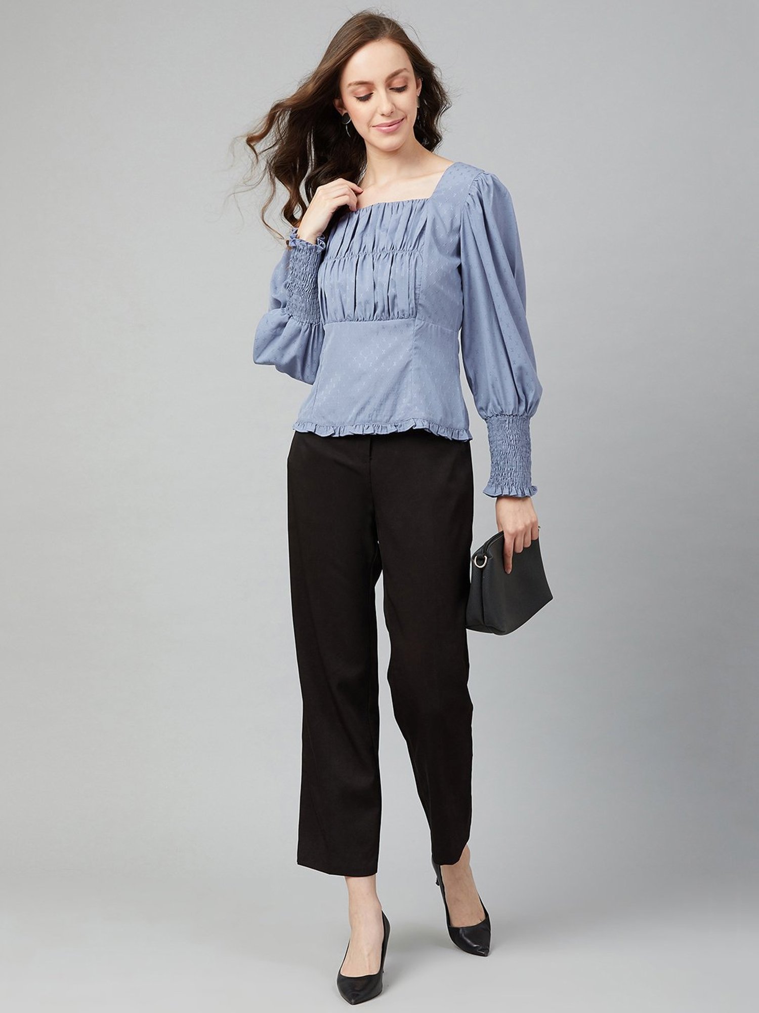 Carlton London Blue Top