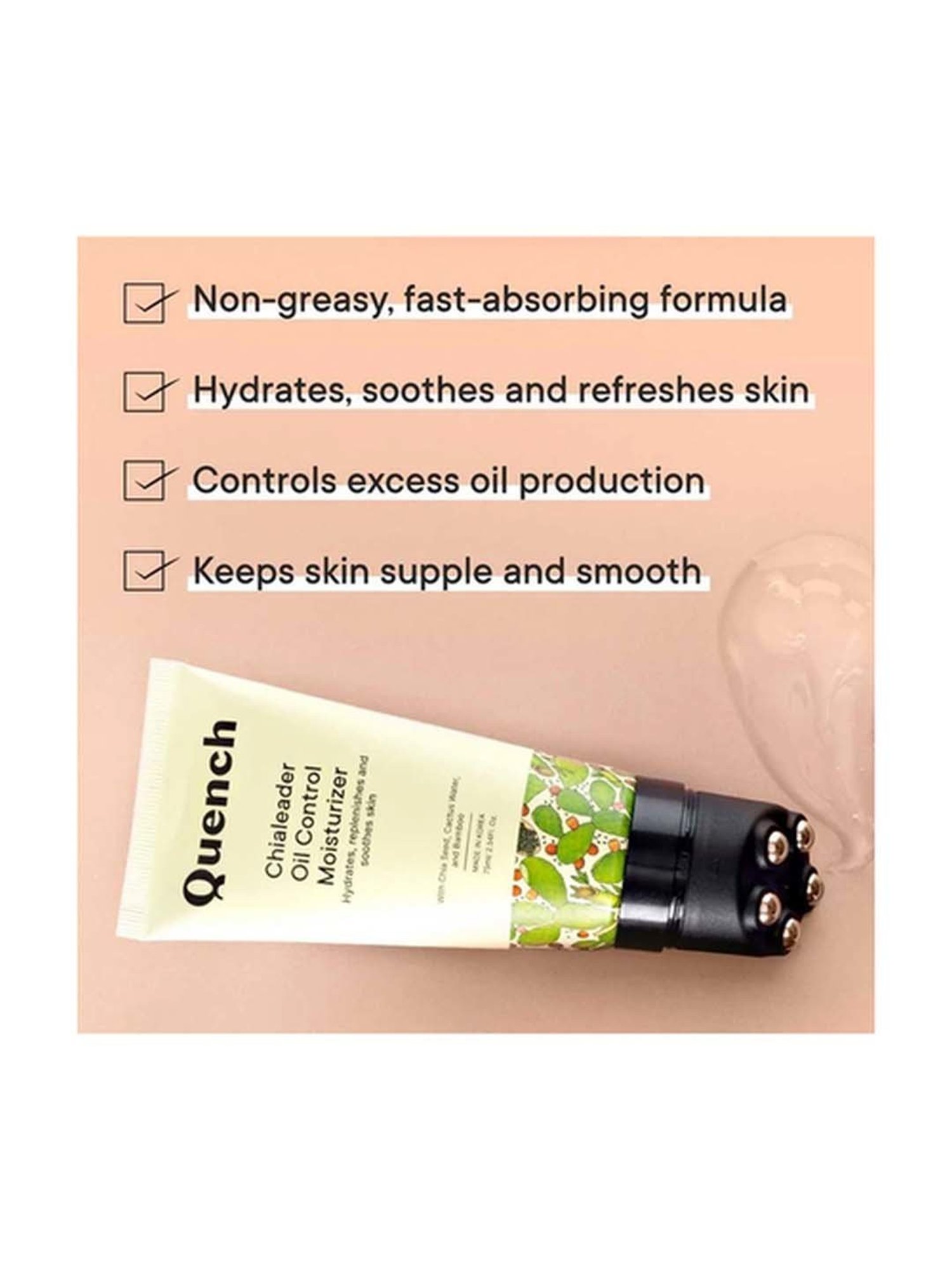 Quench Botanics Chialeader Oil Control Moisturizer - 75 ml