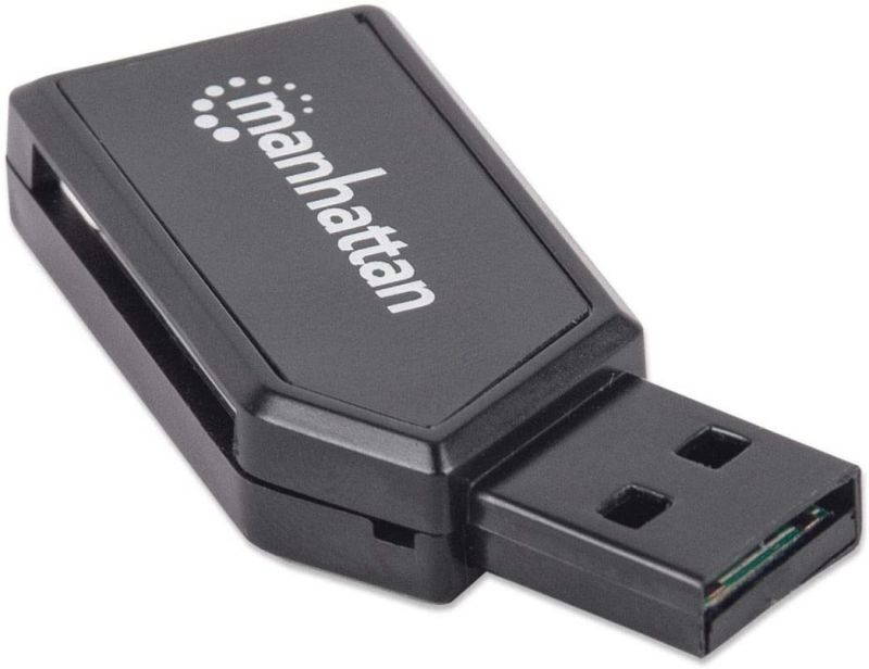 Manhattan Mini USB 2.0 Multi-Card Reader and Writer (101677)