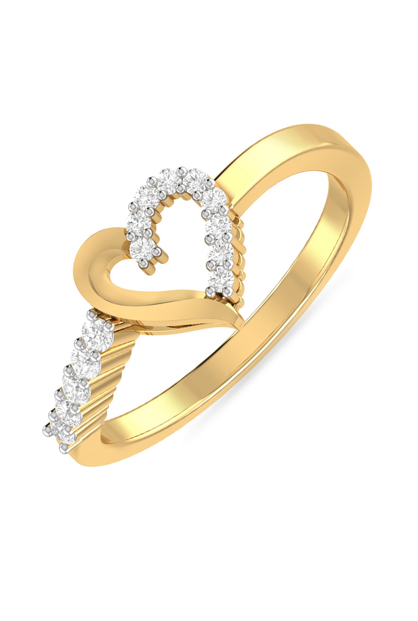 PC Jeweller Brittanie 22 kt Gold Ring