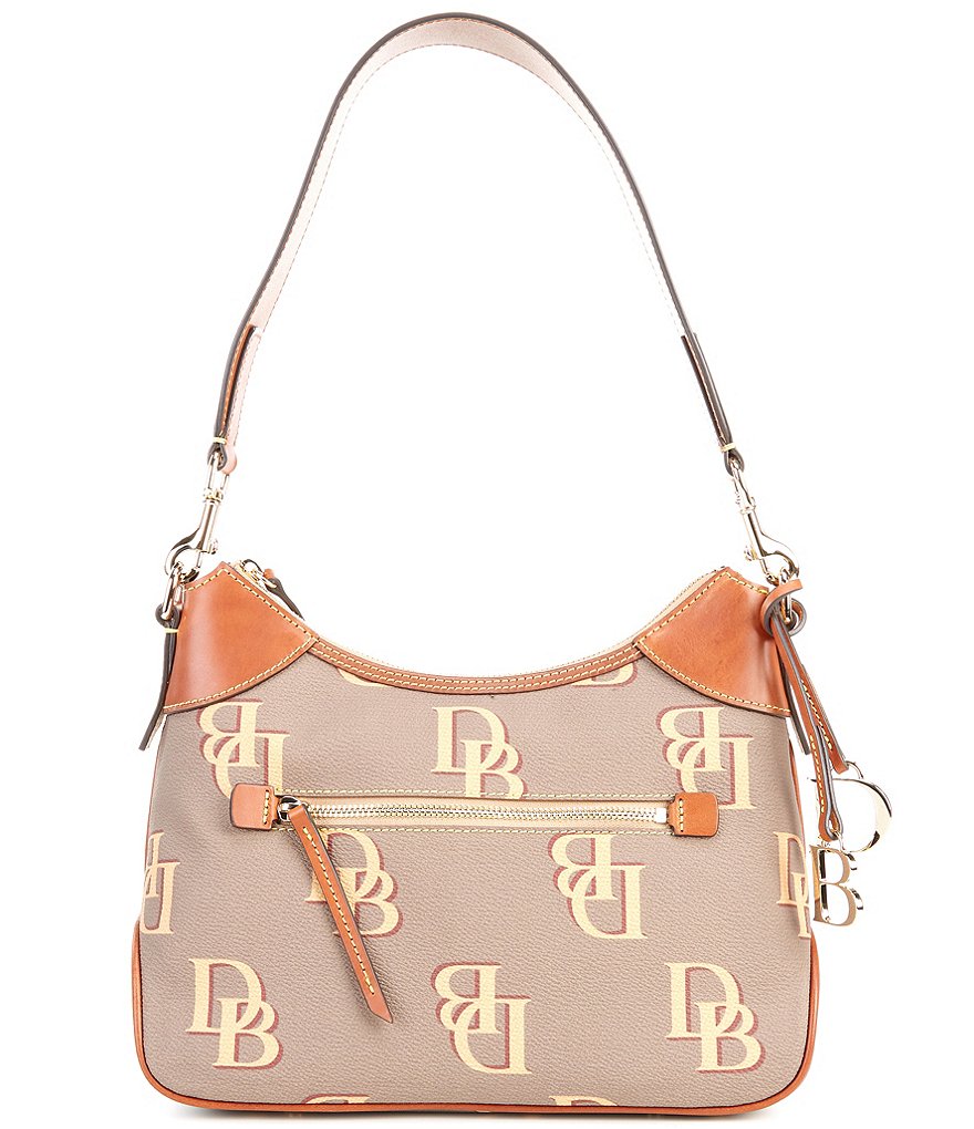 Dooney & Bourke Signature Monogrammed Collection Hobo Bag