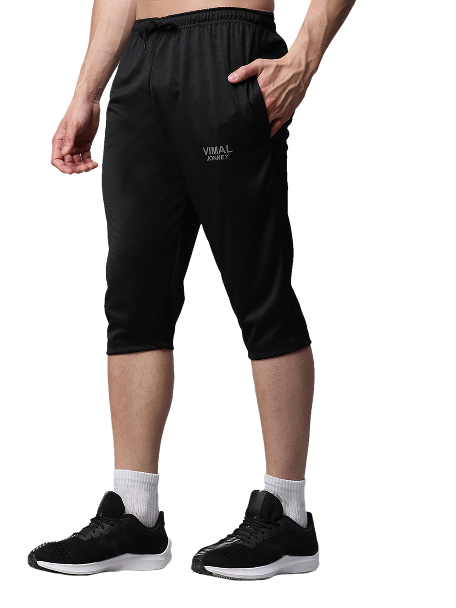 Vimal Jonney Multicolor Slim Fit Capris  - Pack of 3