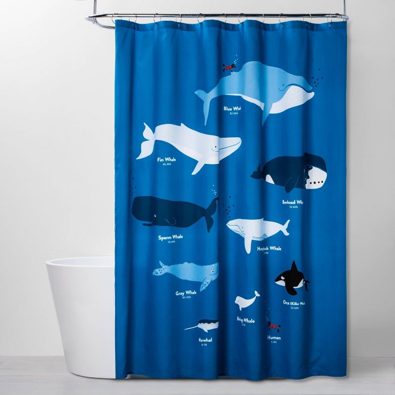 Whales Shower Curtain - Pillowfort™
