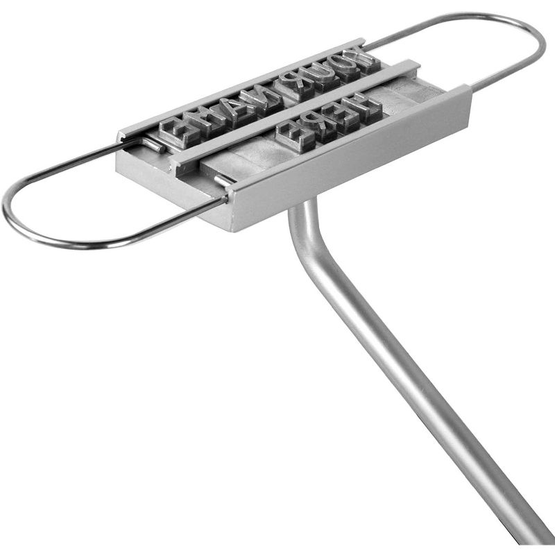 Funwares BBQ Branding Iron - Changeable Letters