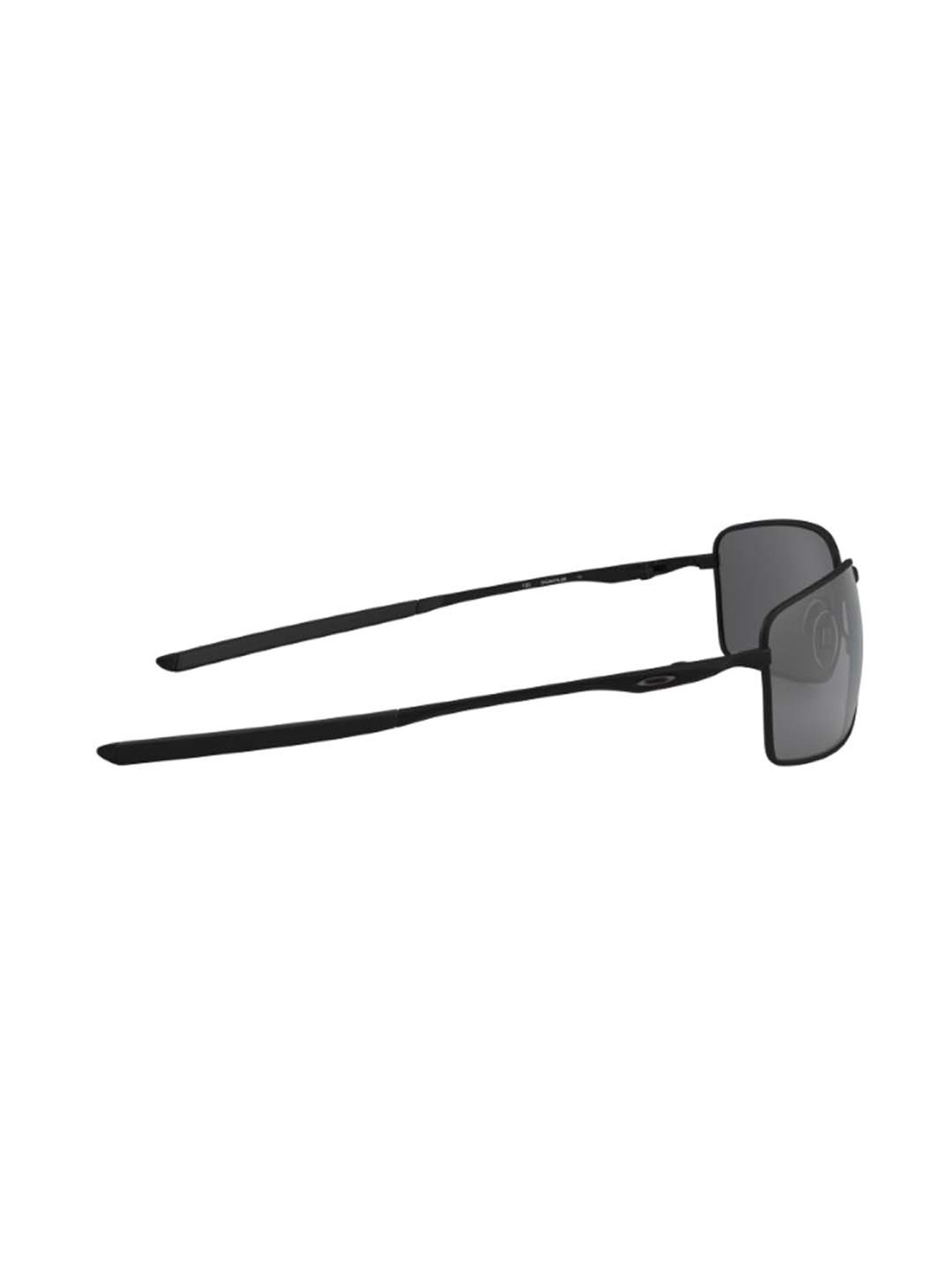 OAKLEY Men Polarized Grey Lens Rectangle Sunglasses - 0OO407540750560