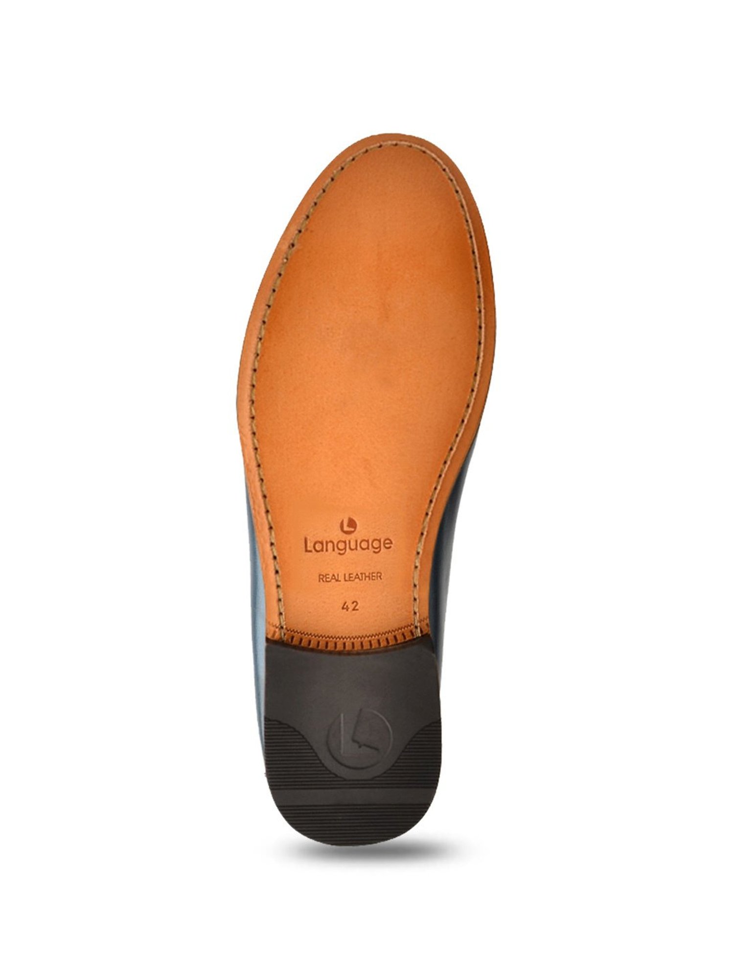 Language Shoes Men's Luca Navy Loafers