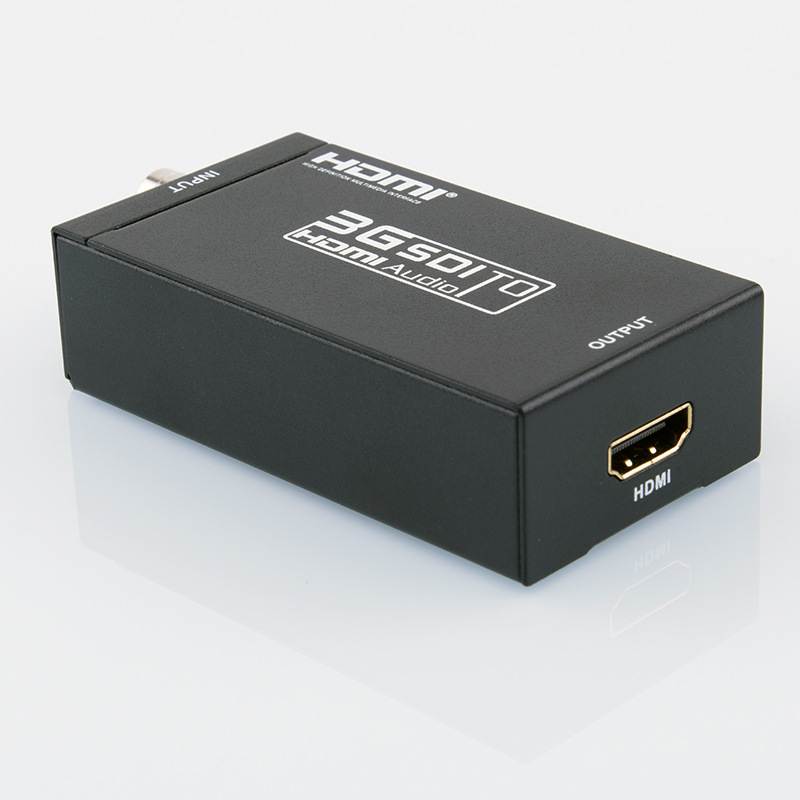 SDI to HDMI Audio Video Converter BNC to HDMI Adapter HD 3G SDI to HDMI for Monitor HDTV