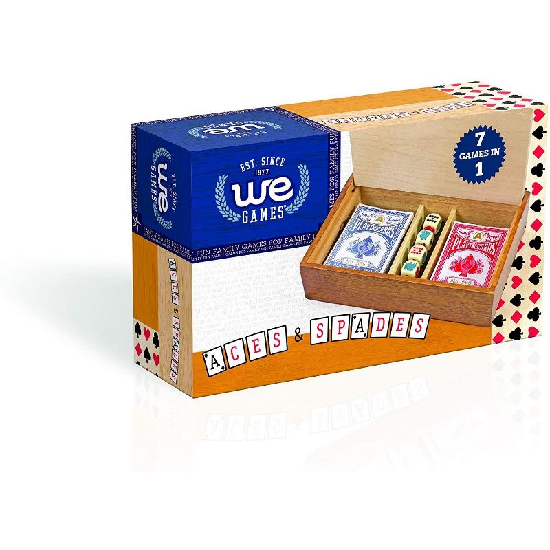 WE Games Mahogany Leather Dice Cup with Ribbed Rubber Lining, 5 Dice and Canvas Storage Bag