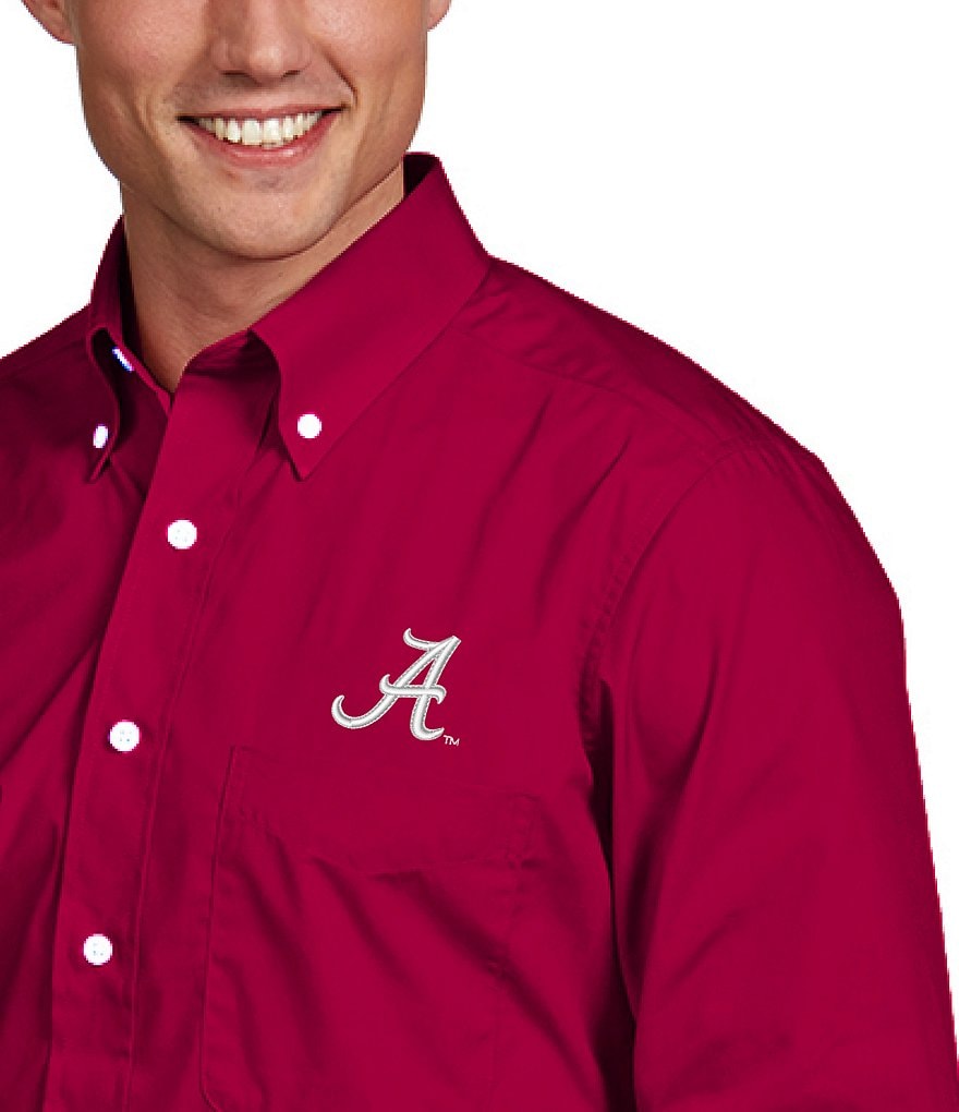 Antigua NCAA Dynasty Long-Sleeve Woven Shirt