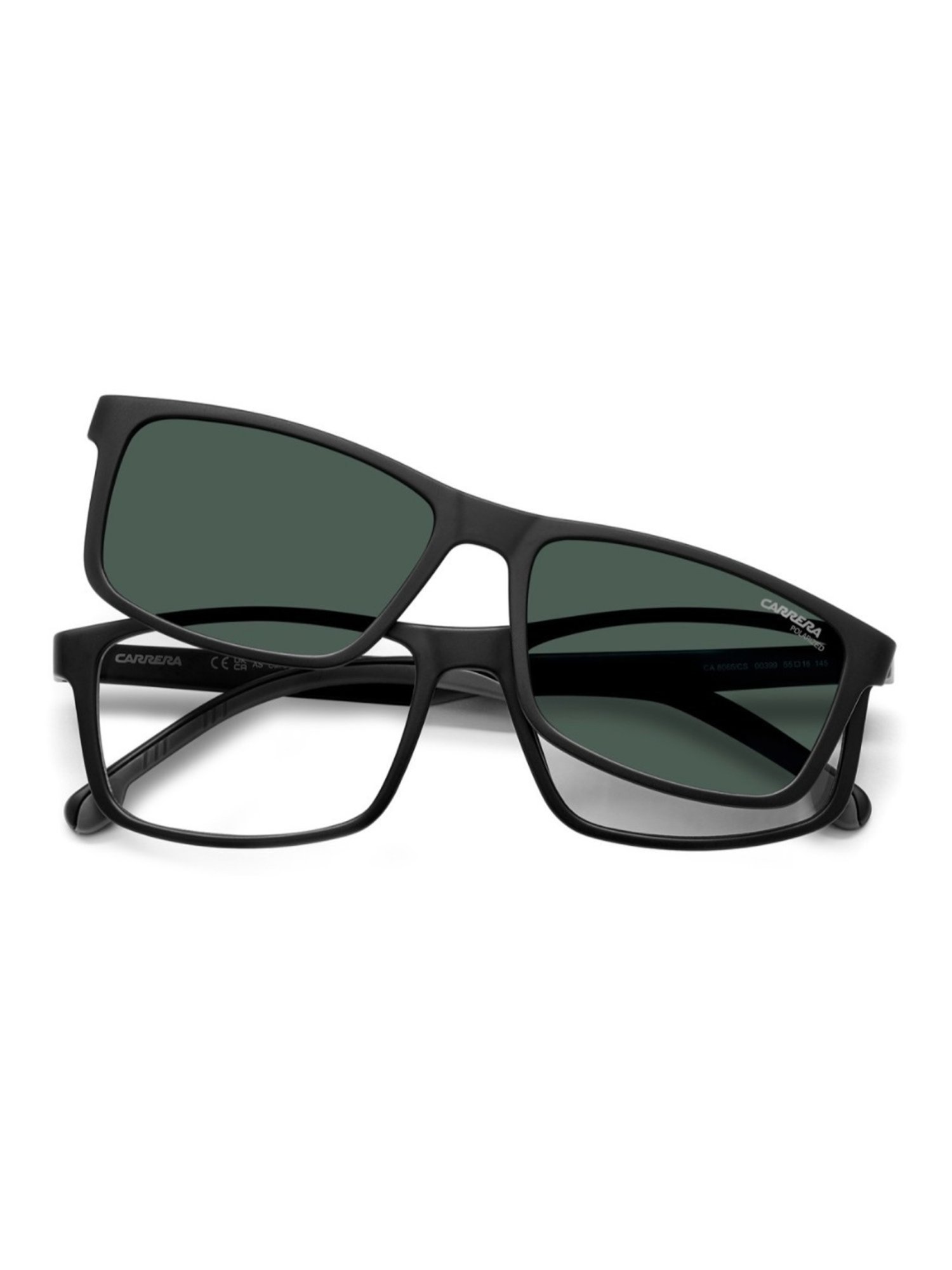 Carrera Green Rectangular UV Protection Sunglasses for Men