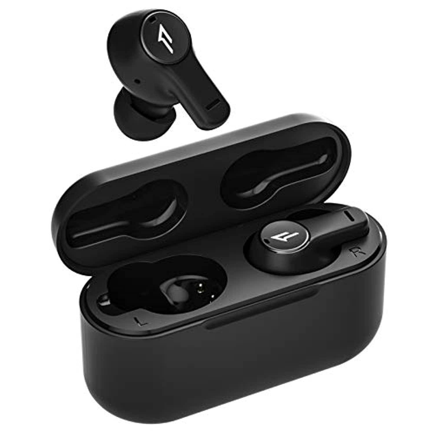 1MORE True Wireless Earbuds, Bluetooth 5.0 In-Ear Earphones, 4 ENC Microphones and DNN Algorithm for Clear Call, Stereo Sound, Touch Control, 20H Playtime, Multiple Pairing Modes, Low Latency, 1MORE P