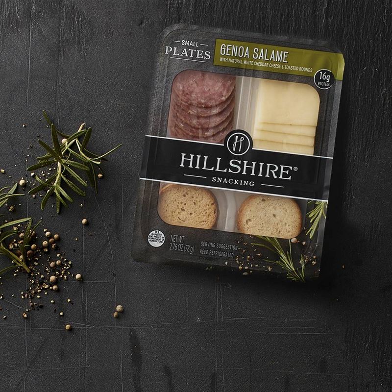Hillshire Genoa Salame Small Plates - 2.76oz
