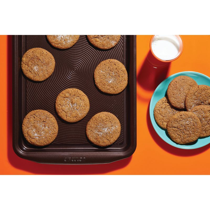 Circulon Nonstick Cookie Sheet Set Chocolate Brown