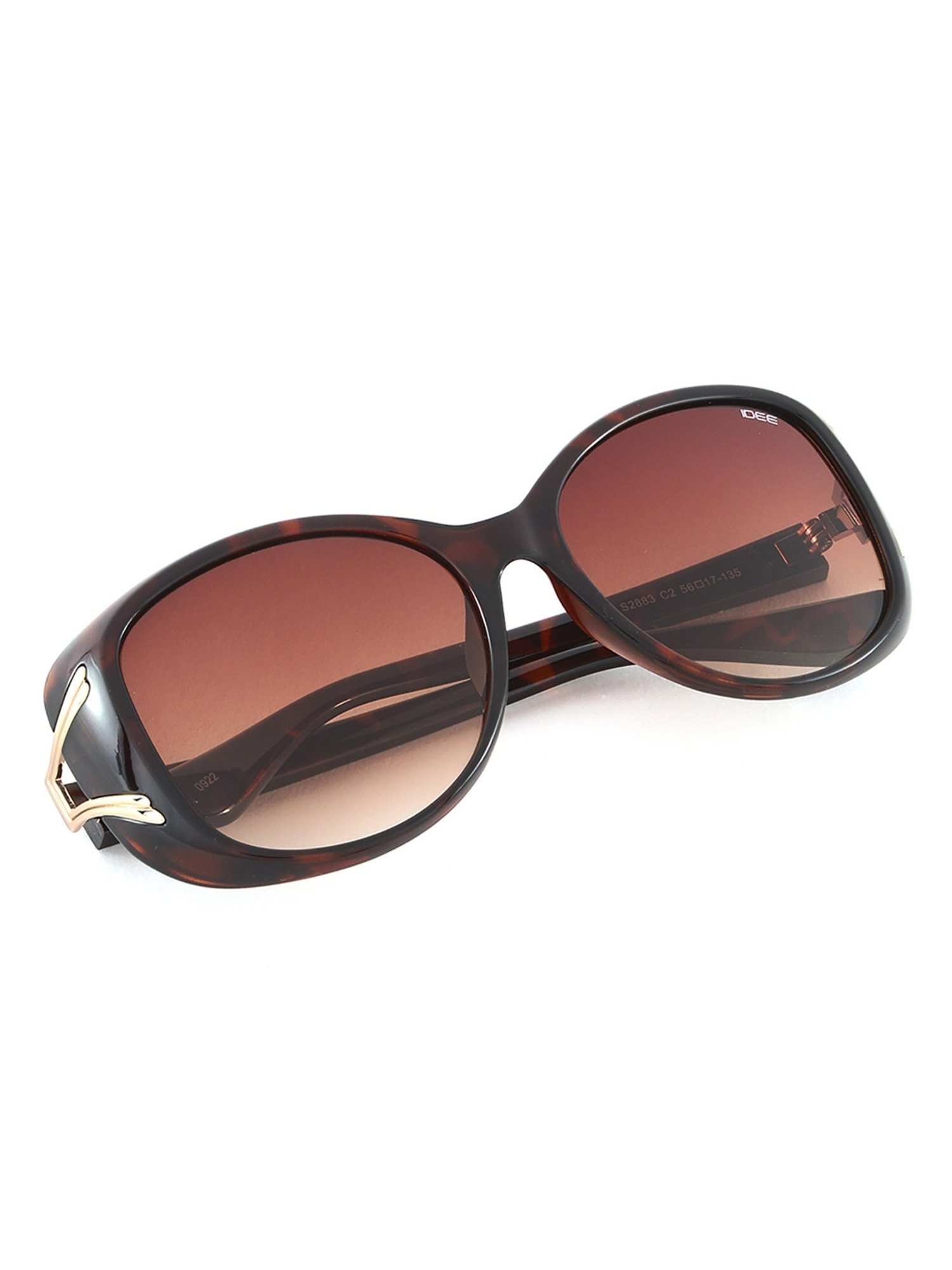 IDEE Brown Square Sunglasses for Women