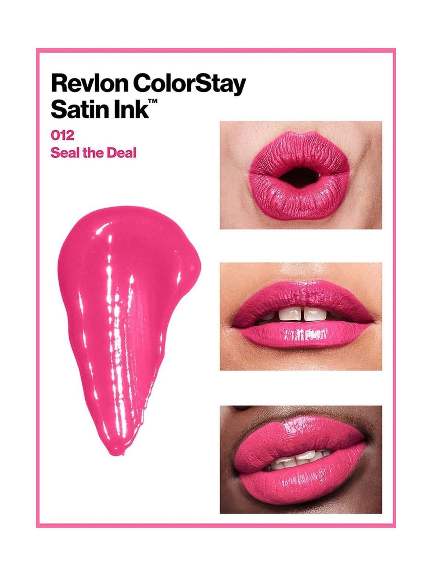Revlon Colorstay Satin Ink Liquid Lip Color Seal The Deal - 5 ml