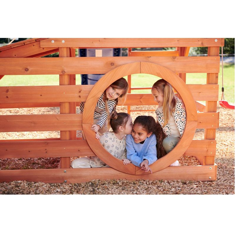 Little Tikes Real Wood Adventures Bushy Tail Burrow Outdoor Playset