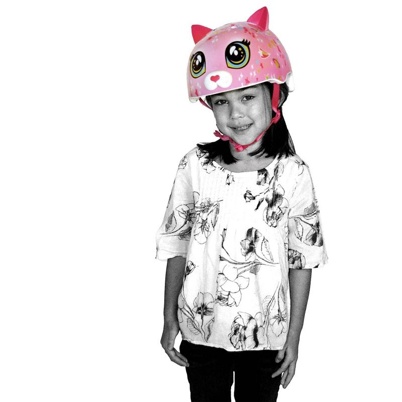 Raskullz Astro Cat Toddler Helmet Pink