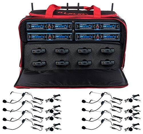 VocoPro UDH-PLAY 8 UHF/DSP Hybrid Bodypack Wireless Microphone System in a Bag