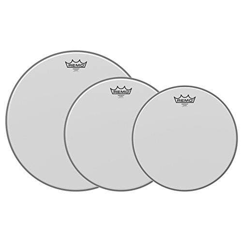 remo pp0950be emperor coated tom drumhead pack  12", 13" & 16"
