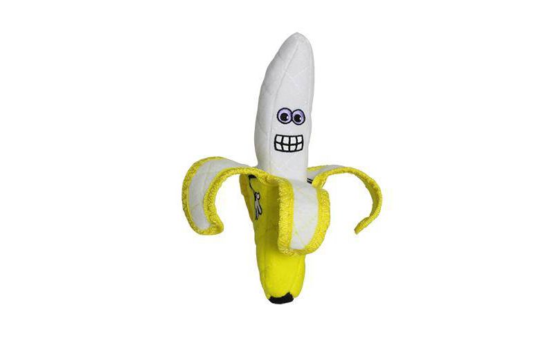 Tuffy Funny Food Banana Dog Toy