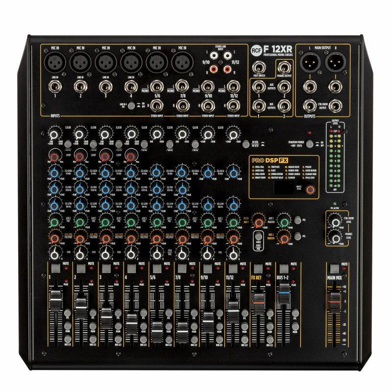 12 Channel Mixer w/ FX and Recording By RCF