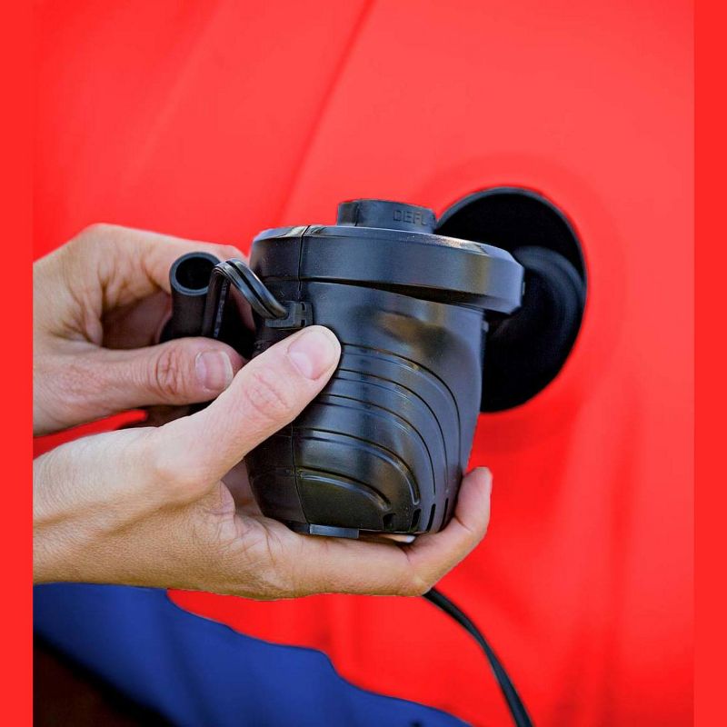 HearthSong Jump2It Outdoor Inflatable Kids Trampoline with Water Compartments for Stability