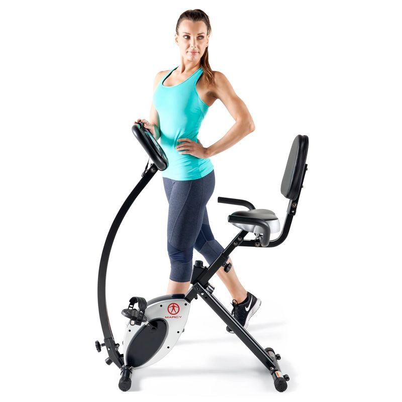 Body Champ Magnetic Recumbent Exercise Bike