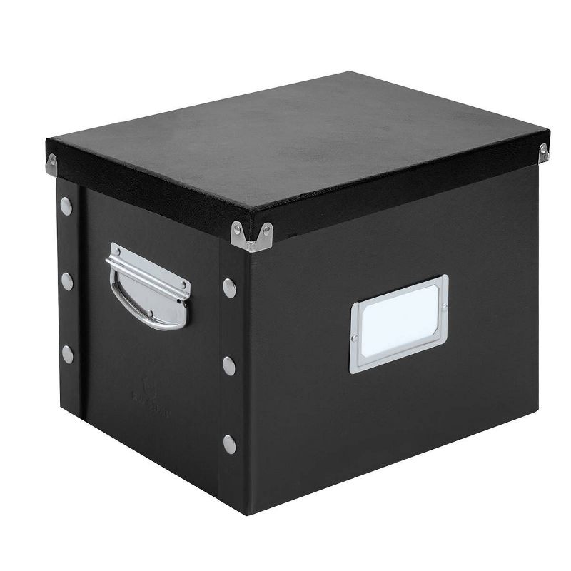 Snap-N-Store Letter Size Box File - Black