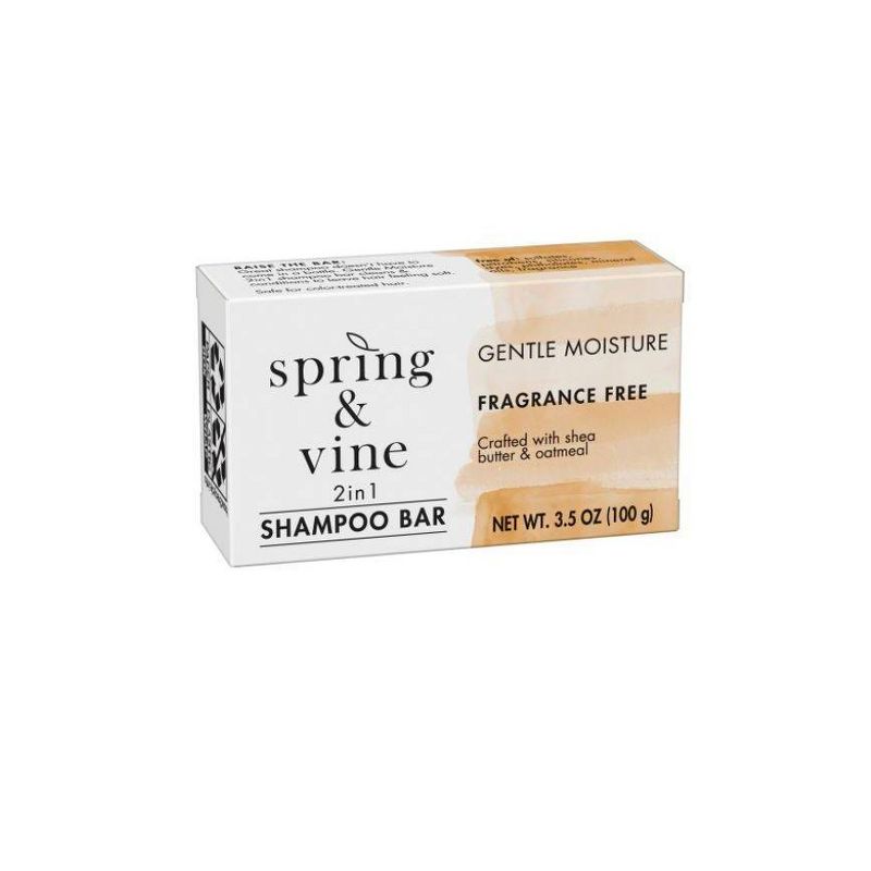 Spring & Vine Moisturizing Oatmeal Shampoo Bar - 3.5oz