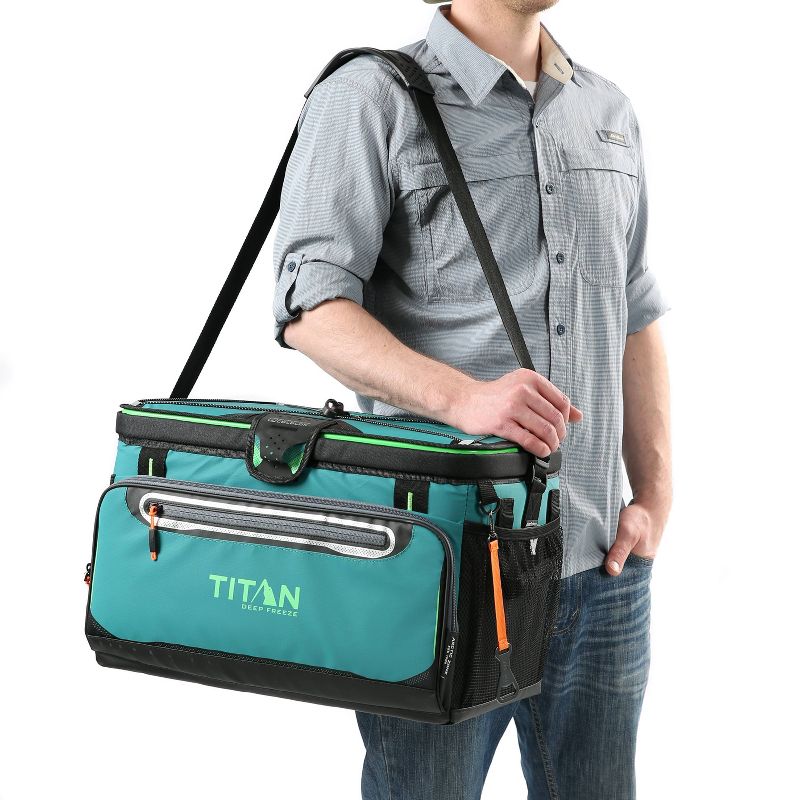 California Innovations Titan Deep Freeze 30qt Zipperless HardBody Cooler - Green