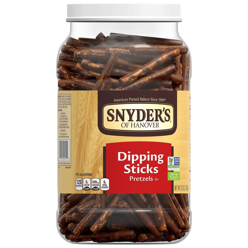 Snyder's Dipping Stick Pretzel Canister - 25oz
