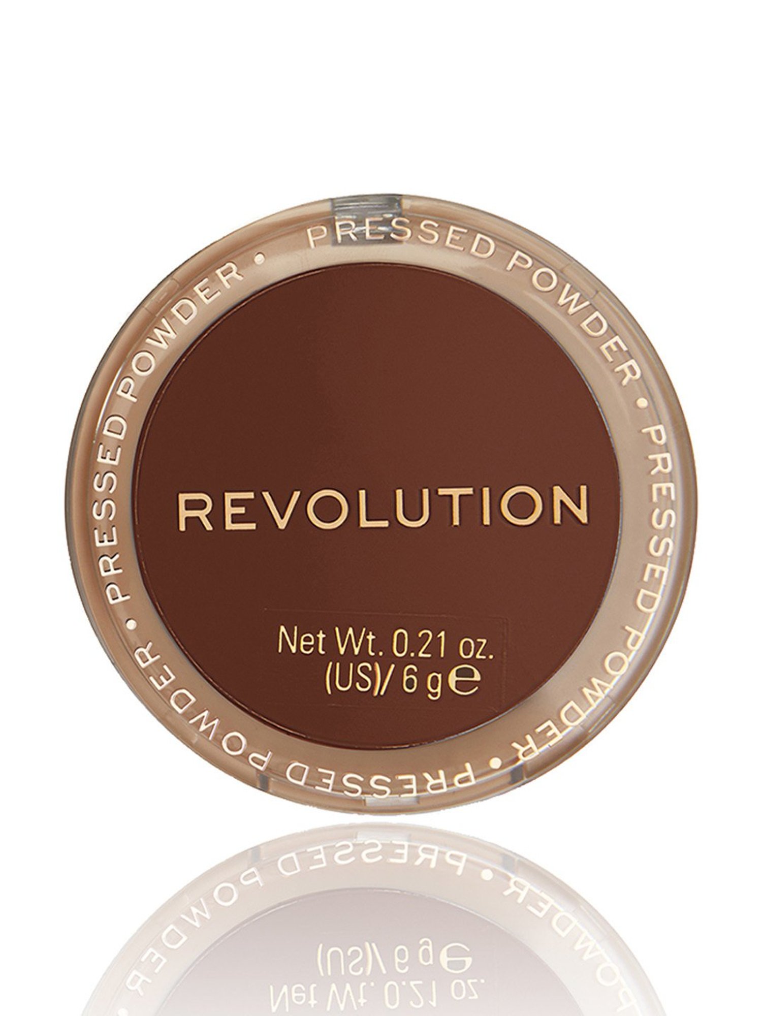 Makeup Revolution Reloaded Pressed Powder Dark - 6 gm