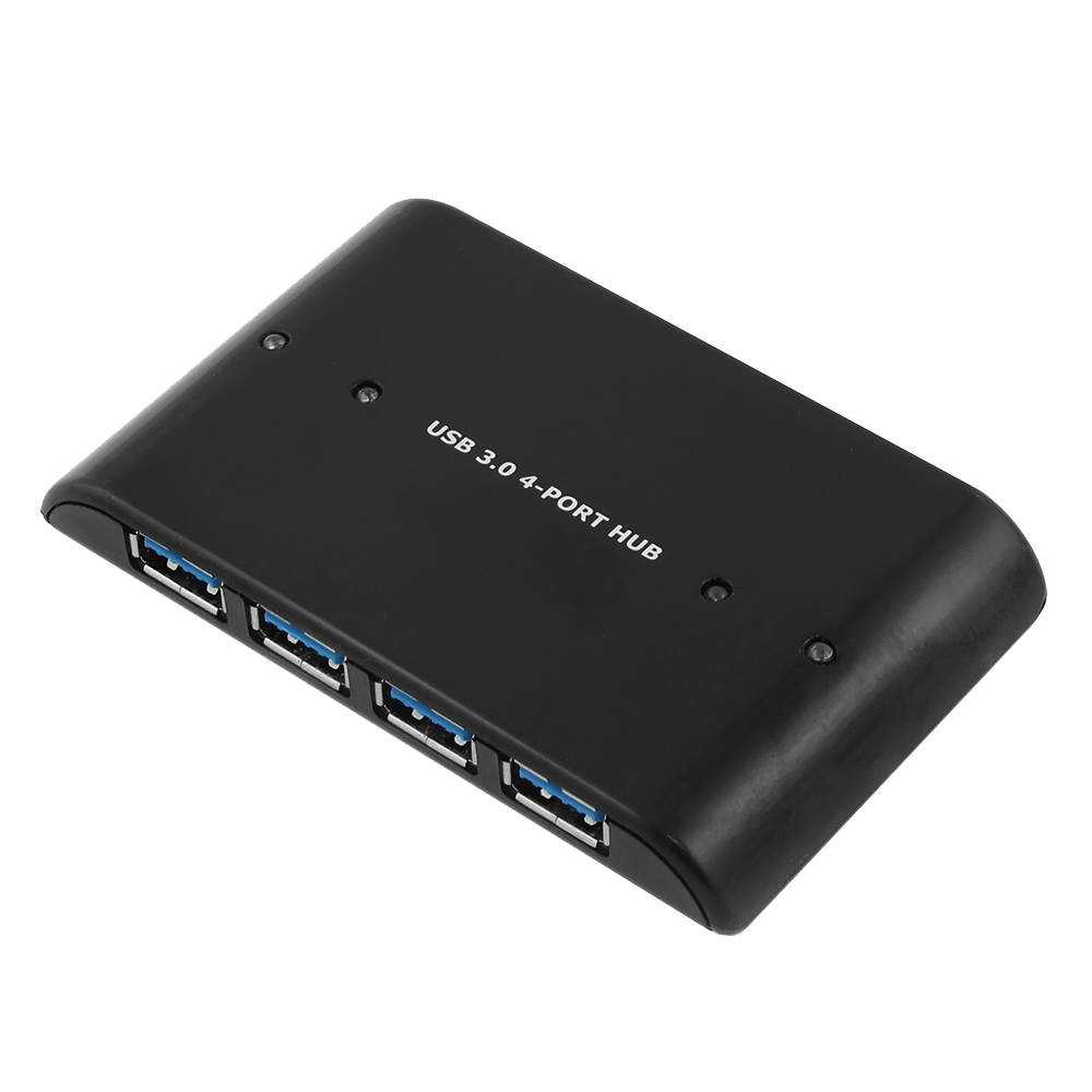 SEDNA - USB 3.0 4 Port Hub, Low Cost Portable Slim Design, Black ( SE-USB3-HUB-314-BK)