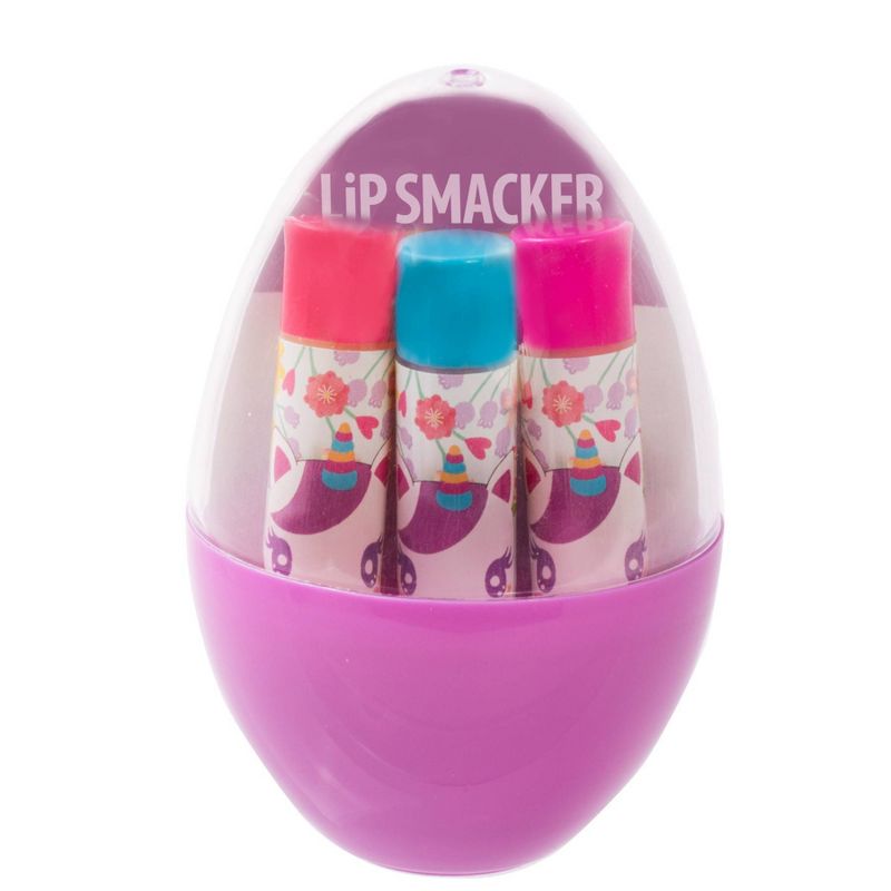Lip Smacker Best Flavor Forever Unicorn Egg Lip Makeup Trio - 1oz