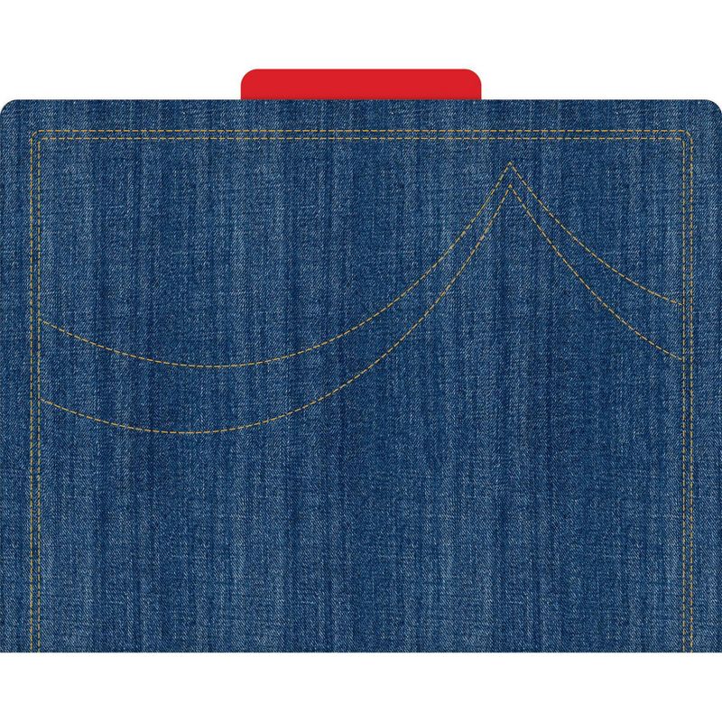 Barker Creek 36pk Denim Letter Size File Folders