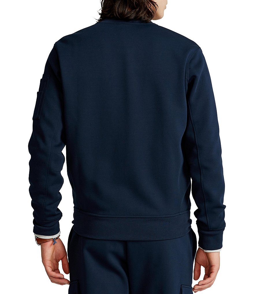 Polo Ralph Lauren Double-Knit Full-Zip Bomber Jacket