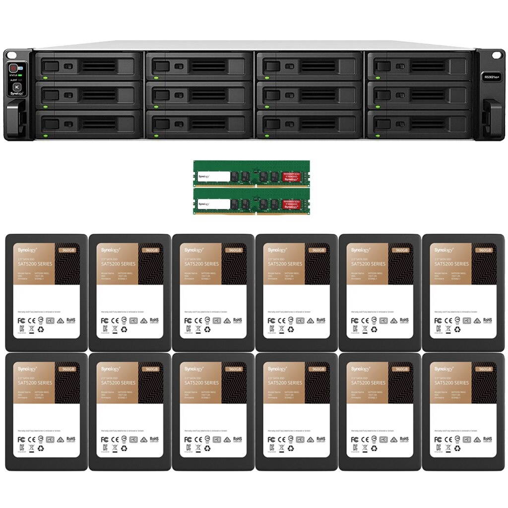 Synology RS820RP+ 4-Bay RackStation NAS with 8TB (4x2TB) of Western Digital RED NAS Drives Fully Assembled Tested By CustomTechSales