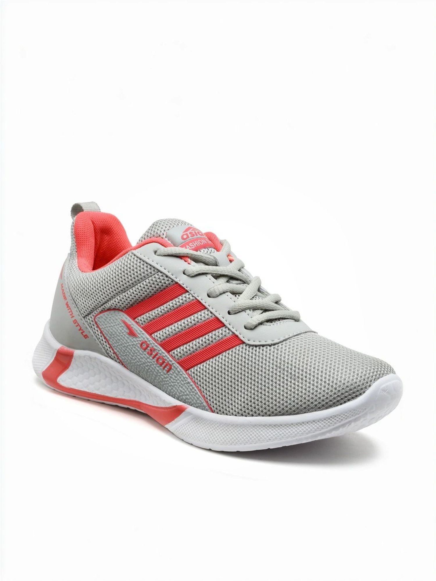 Asian Women's Grey Running Shoes