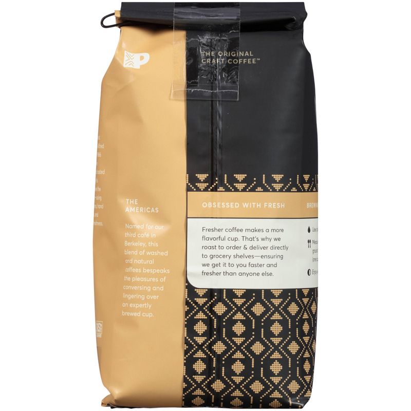 Peet's Café Domingo Medium Roast Whole Bean Coffee - 12oz