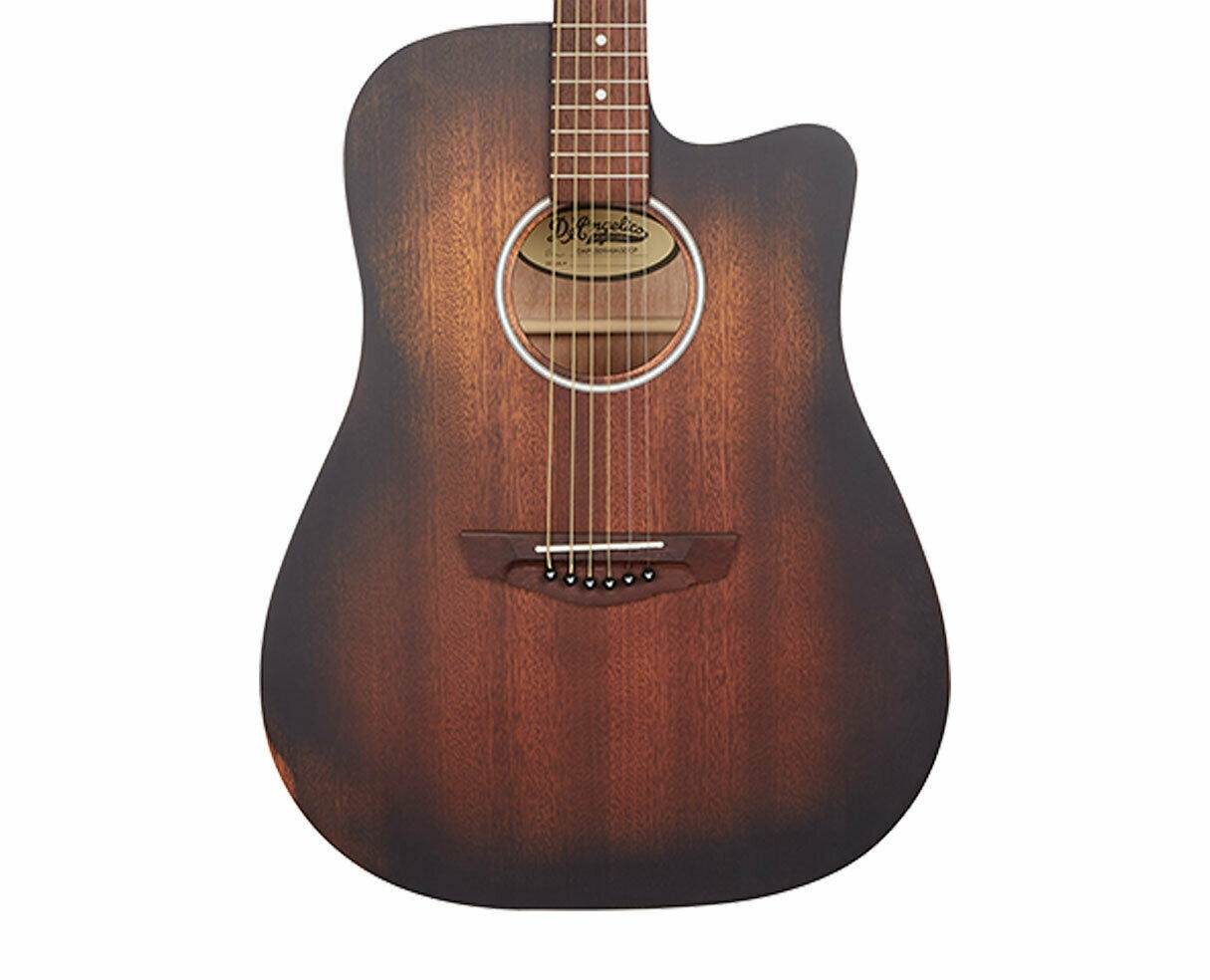 D'Angelico Premier Bowery LS - Aged Mahogany