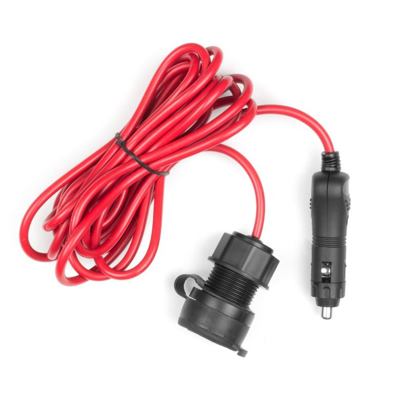 Wagan 12-24V Socket Extender Black/Red