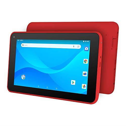 Ematic EGQ380RD Tablet - 7" - 1 GB RAM - 16 GB Storage - Android 8.1 Oreo (Go Edition) - Red - Quad-core (4 Core) 1.50 GHz - 300 Kilopixel Front Camera
