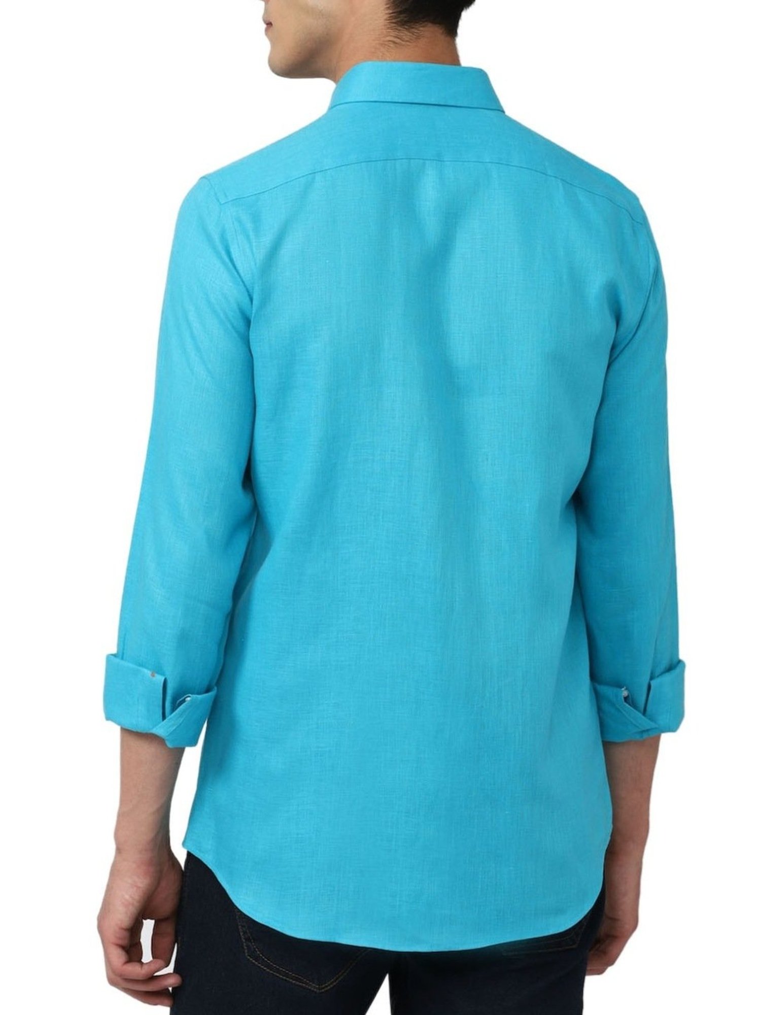 Simon Carter London Blue Slim Fit Shirt