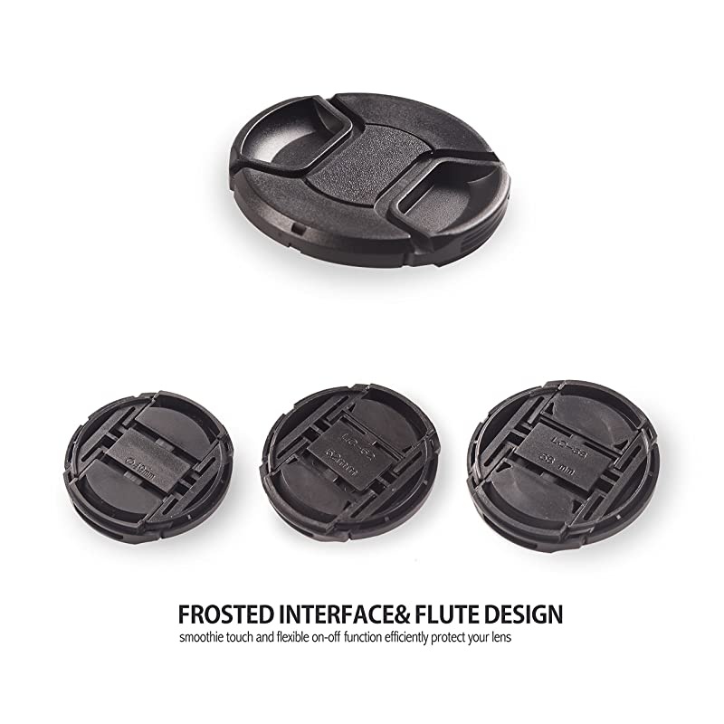 Lens Cap Buckle AntiLost Holder Keeper Kits Lens Cap Holder Strap Holder AntiLoss len Leash Included 72mm77mm