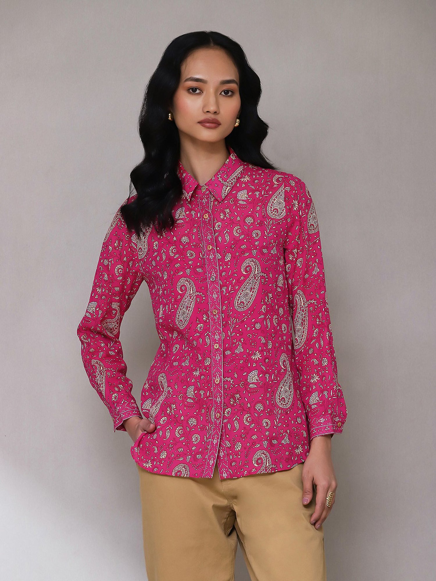 Nino Bambino Multicolor Printed Long Shirt